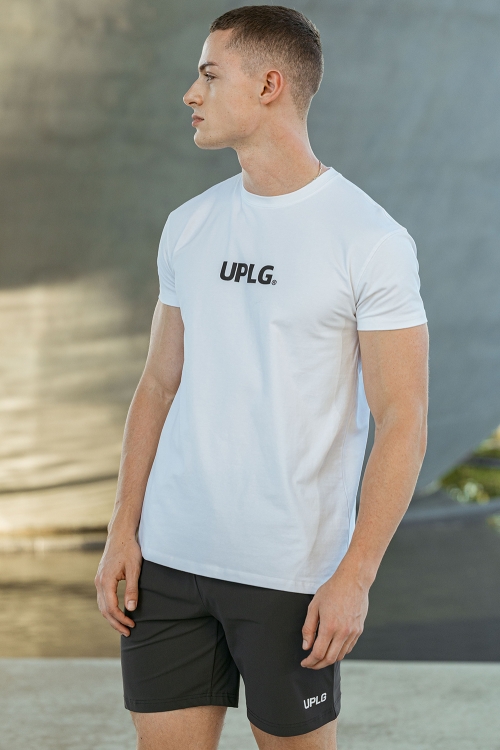 UPLG 소프트로고 머슬핏 티셔츠