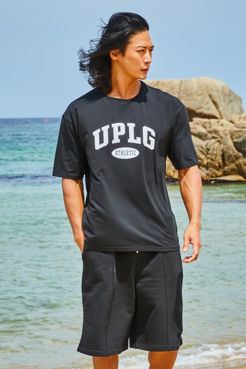 UPLG 애슬레틱 오버핏 티셔츠