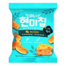 삼진 미니 현미칩 체다치즈맛56g(단가인하)