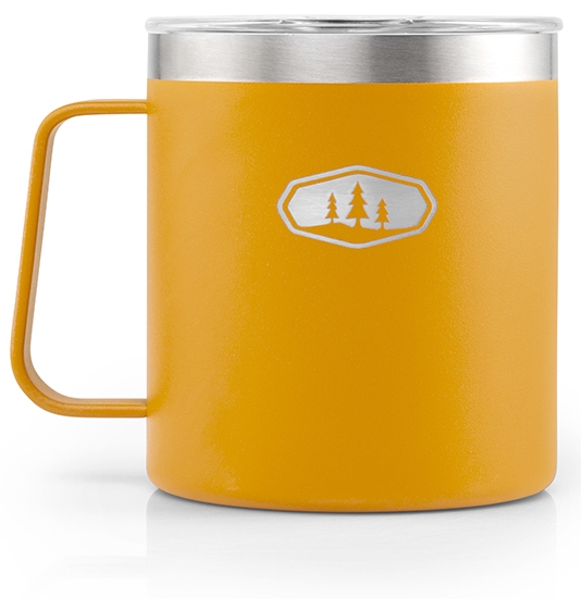 GLACIER SS 15 OZ CAMP CUP : MINERAL YELLOW