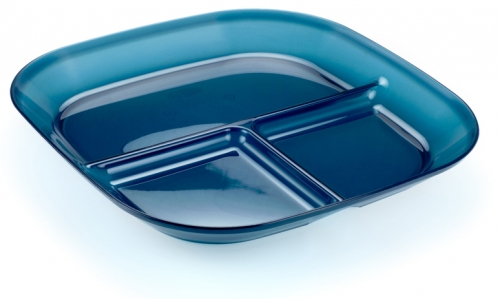 INFINITY DIVIDED PLATE : BLUE