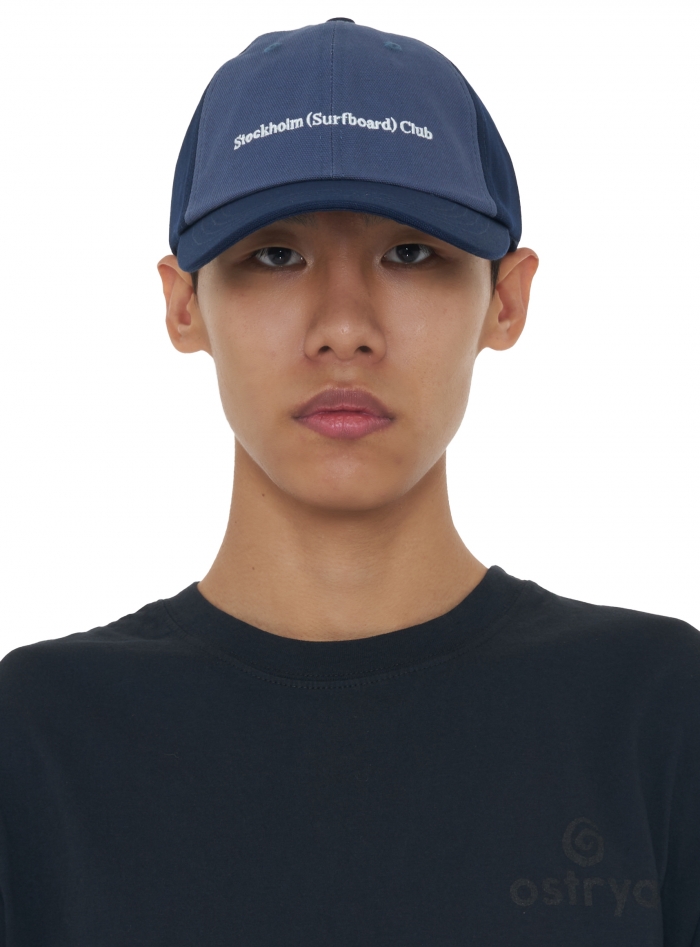 TWO-TONE PAC CAP : NAVY