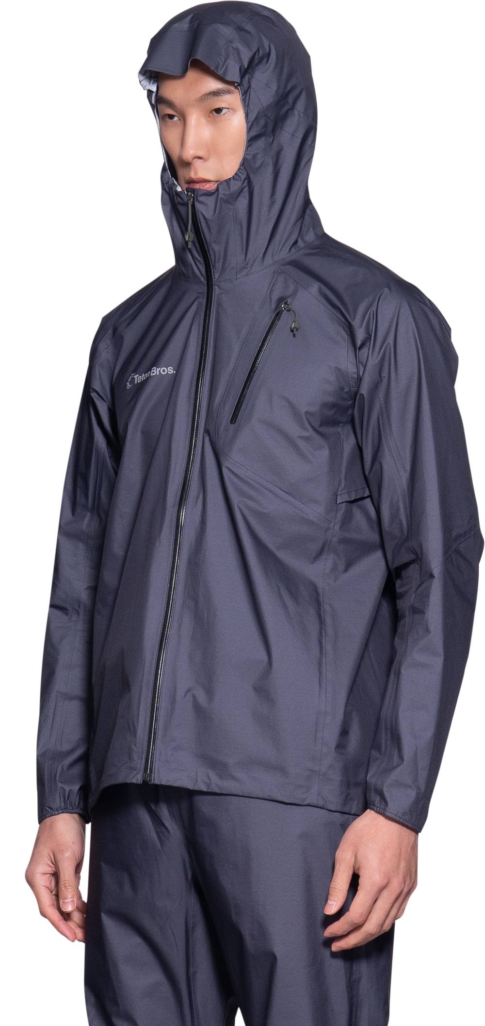 Teton Bros. Feather Rain Full Zip Jacket Black GRAY SHOP